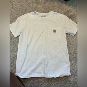 Carhartt Women’s White Pocket Tshirt